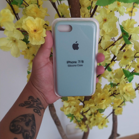 Case Apple Iphone 7/8 Verde Água