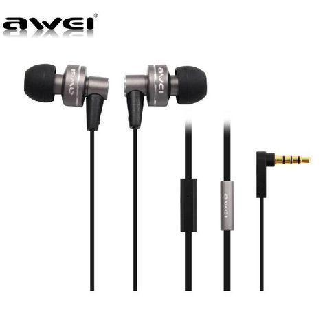 Fone In-Ear Awei Standard Earphone com Microfone